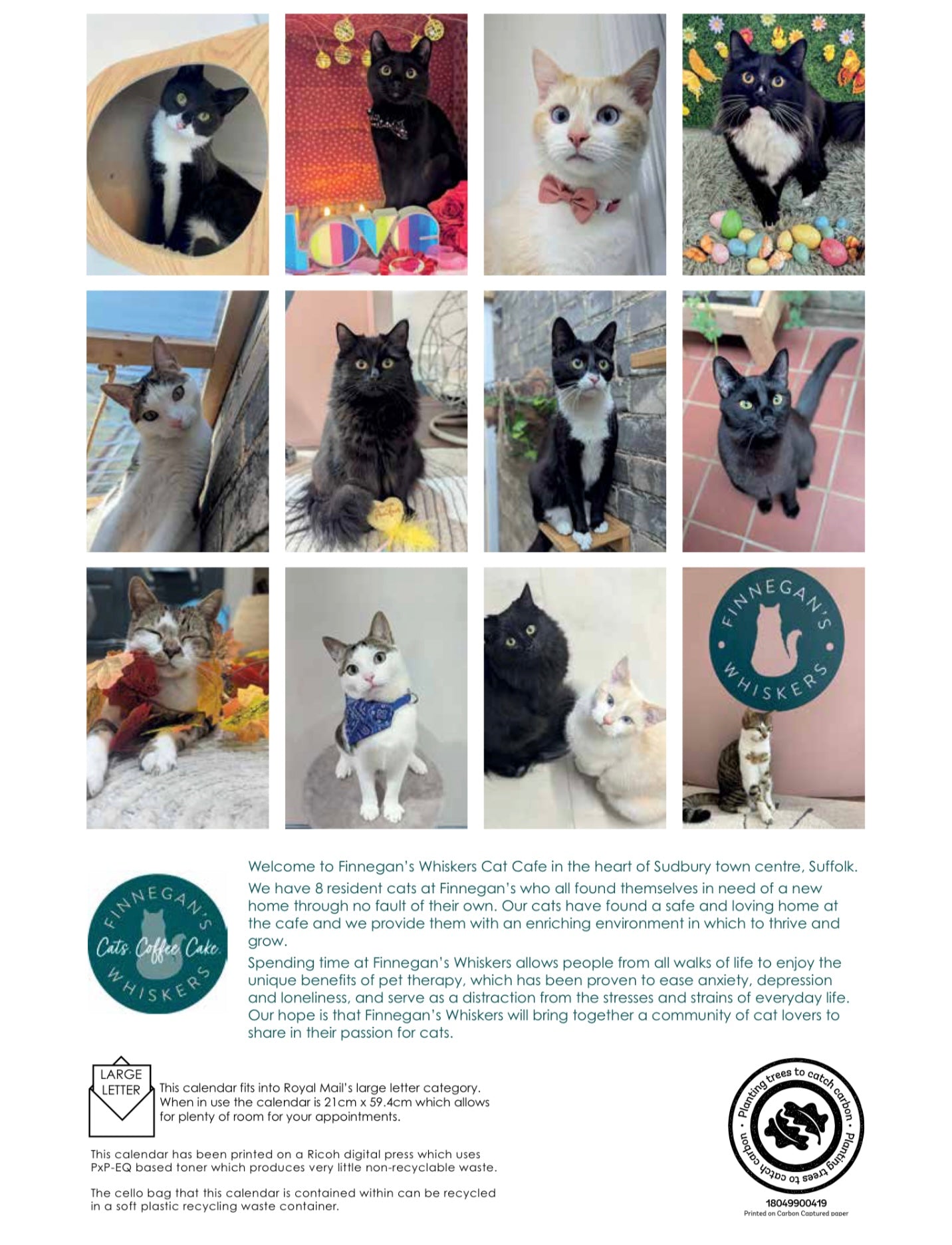 2026 Finnegan's Whiskers Calendar