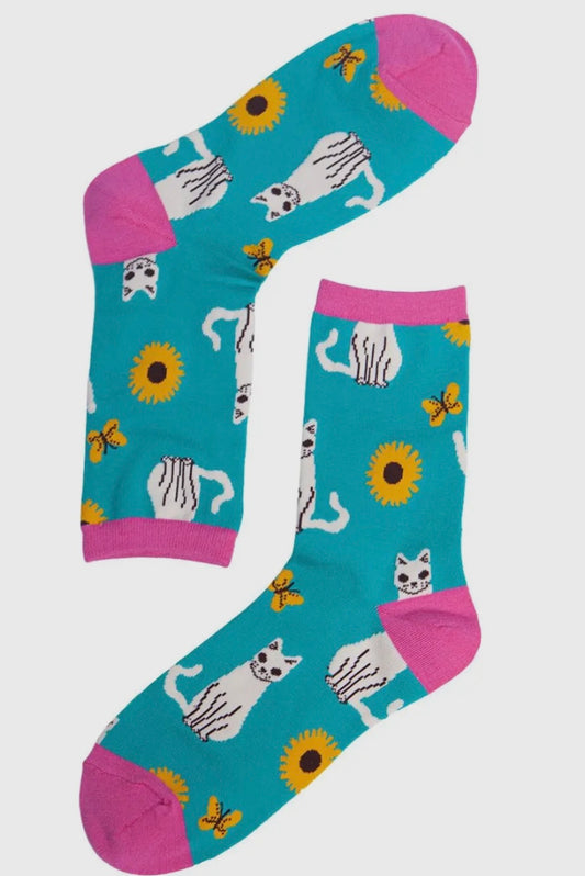 Sock Talk Socks - Sunflowers